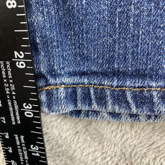 LRL Ralph Lauren Jeans Co Women's size 8 Blue Classic Stretch High Rise Denim - Picture 10 of 16